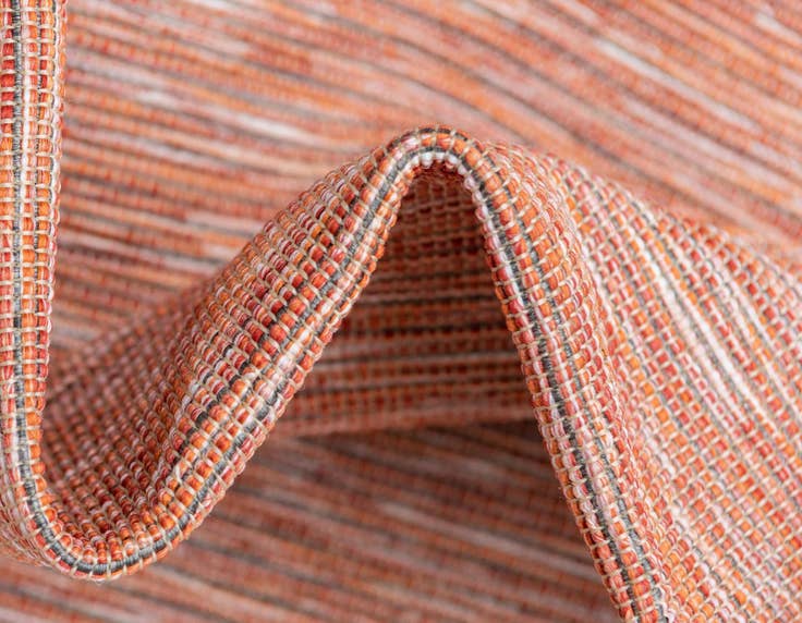 Detail image of 7' 5 x 10' Easy-Clean Solid Indoor / Outdoor Rug