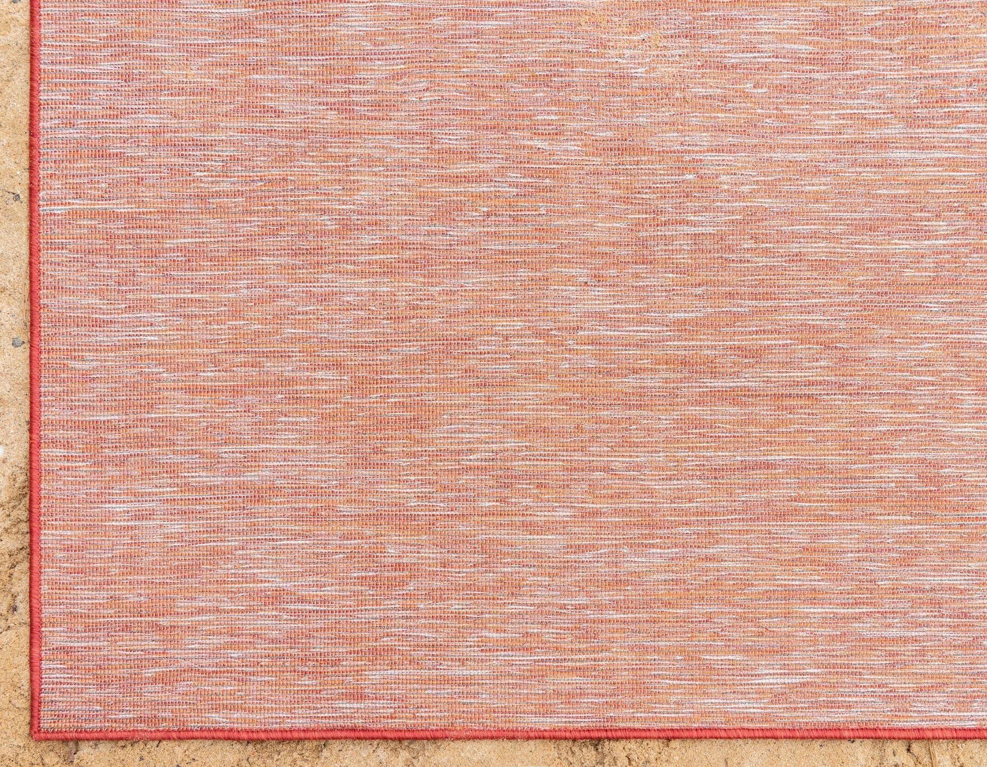 7' 5 x 10' Easy-Clean Solid Indoor / Outdoor Rug