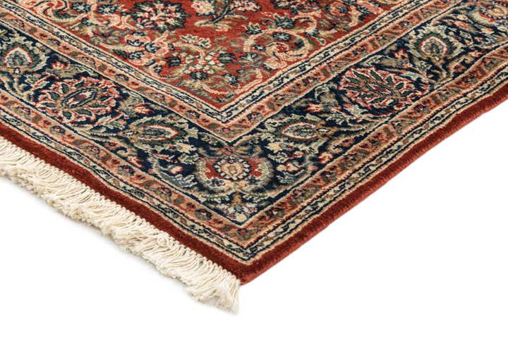 4' x 6' Hand Knotted Sarough Wool Rug