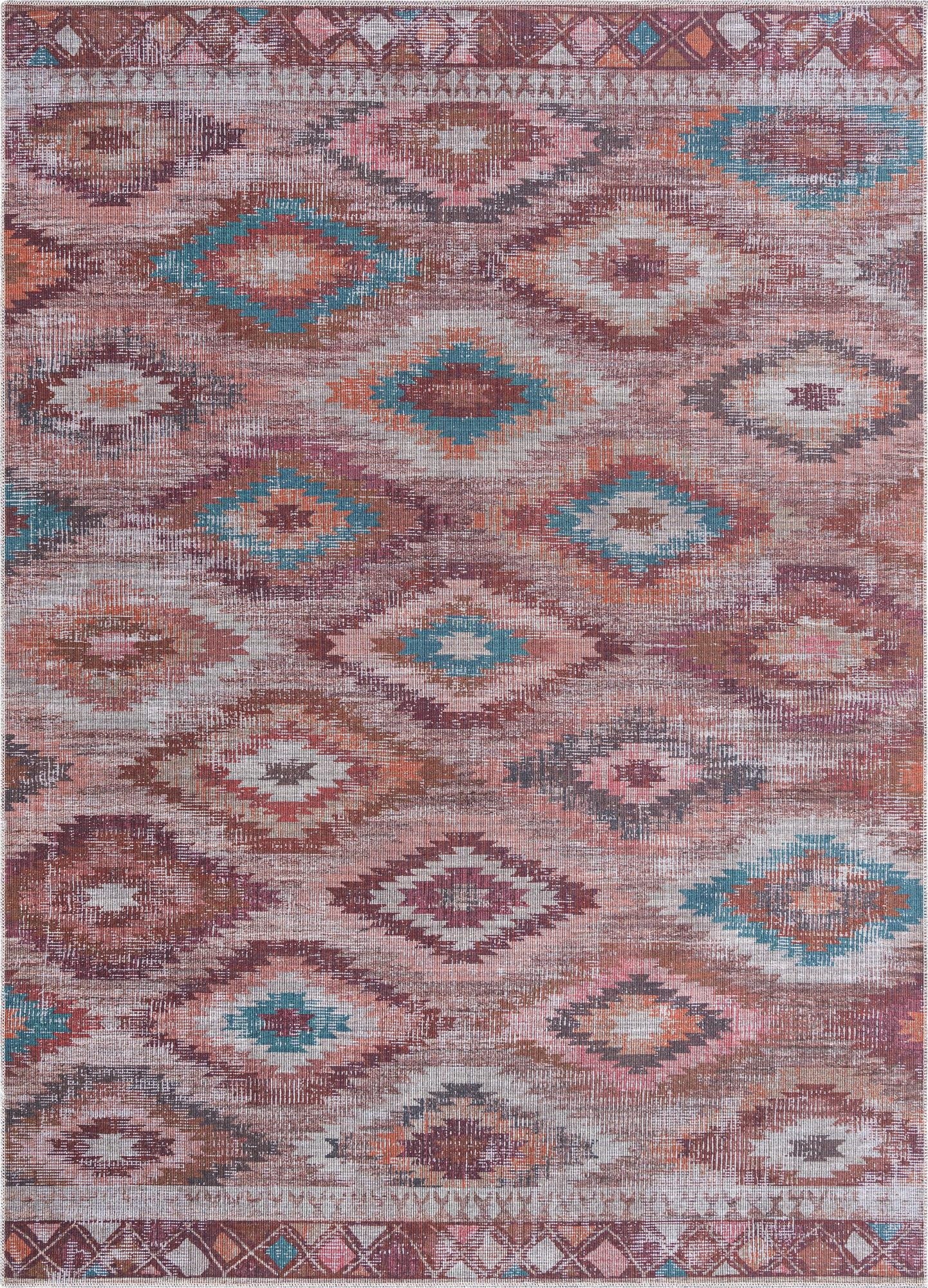 Primary image 7' 3 x 10'  Washable Sisu Rug