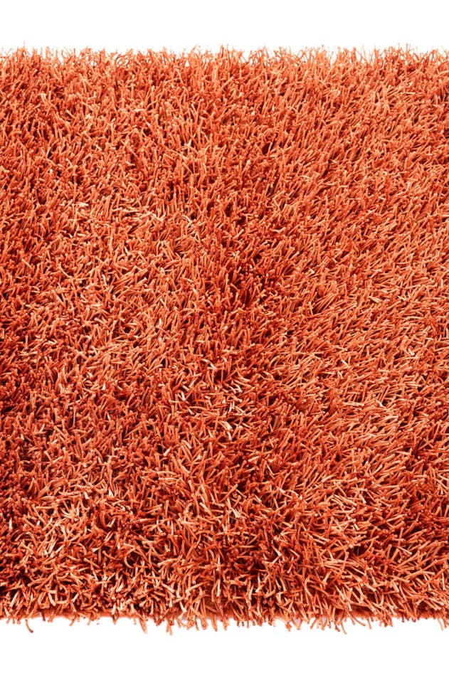 Detail image of 3' 2 x 5' 6 Hand Knotted Solid Shag Oriental Rug