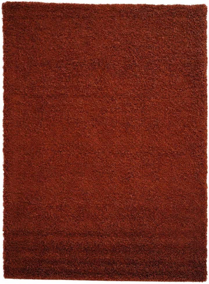 5' 3 x 7' Solid Shag Rug