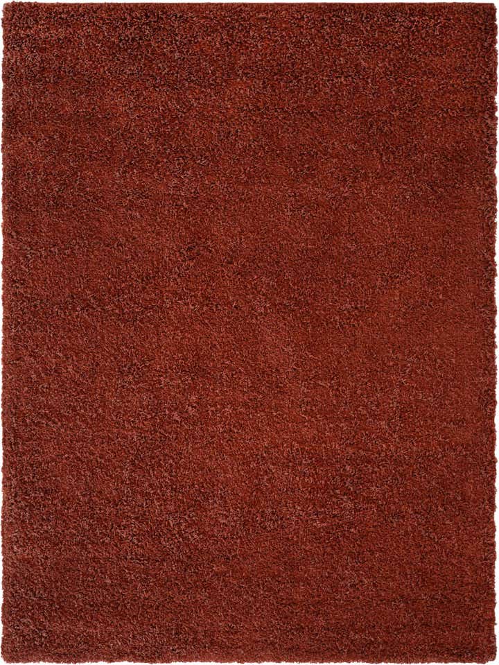 5' 3 x 7' Solid Shag Rug