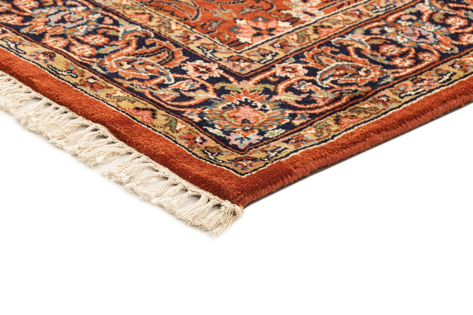 4' 5 x 6' 4 Hand Knotted Tabriz Wool Rug