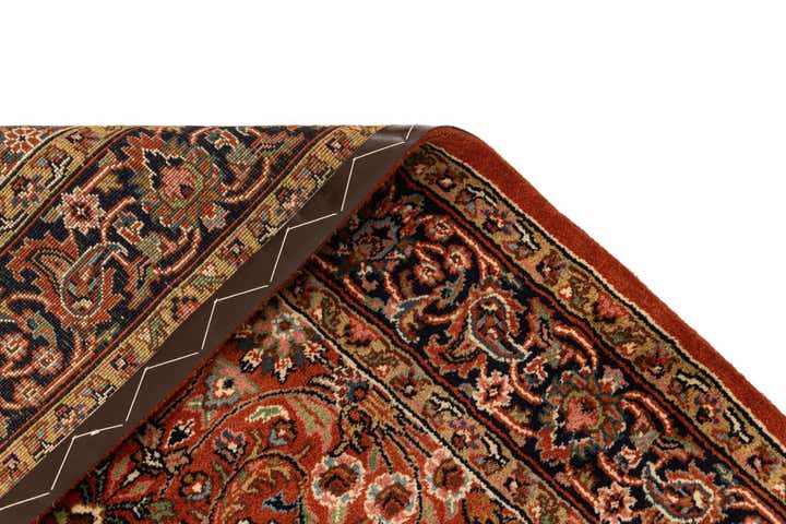 4' 5 x 6' 4 Hand Knotted Tabriz Wool Rug