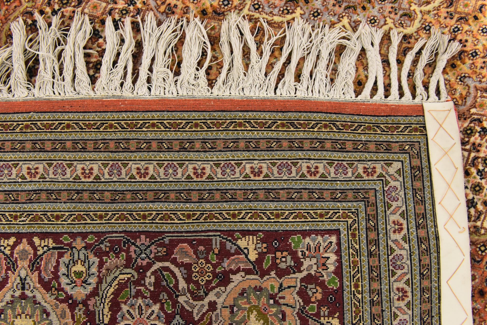 8' 4 x 11' 5 Hand Knotted Tabriz Persian Rug