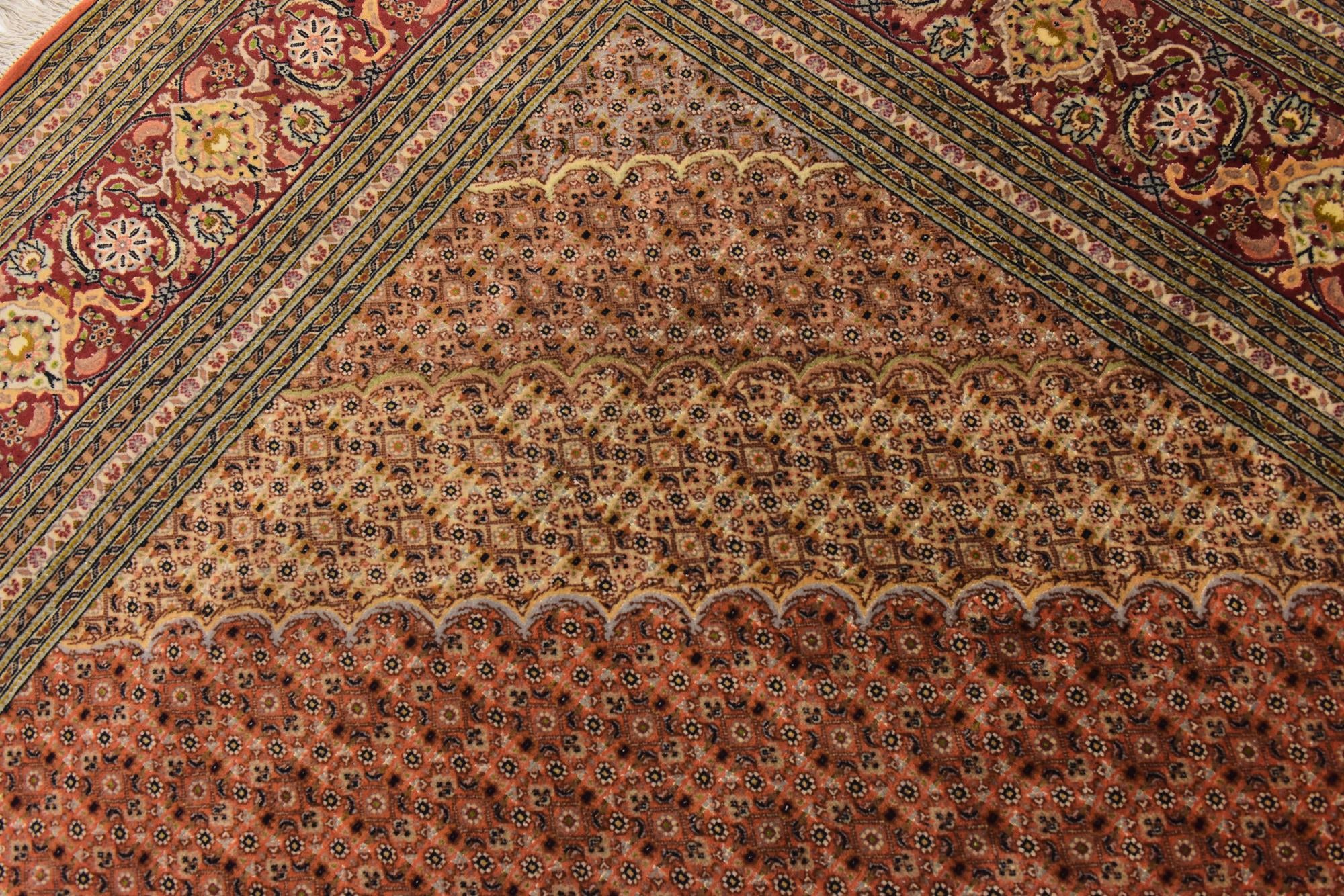 8' 4 x 11' 5 Hand Knotted Tabriz Persian Rug