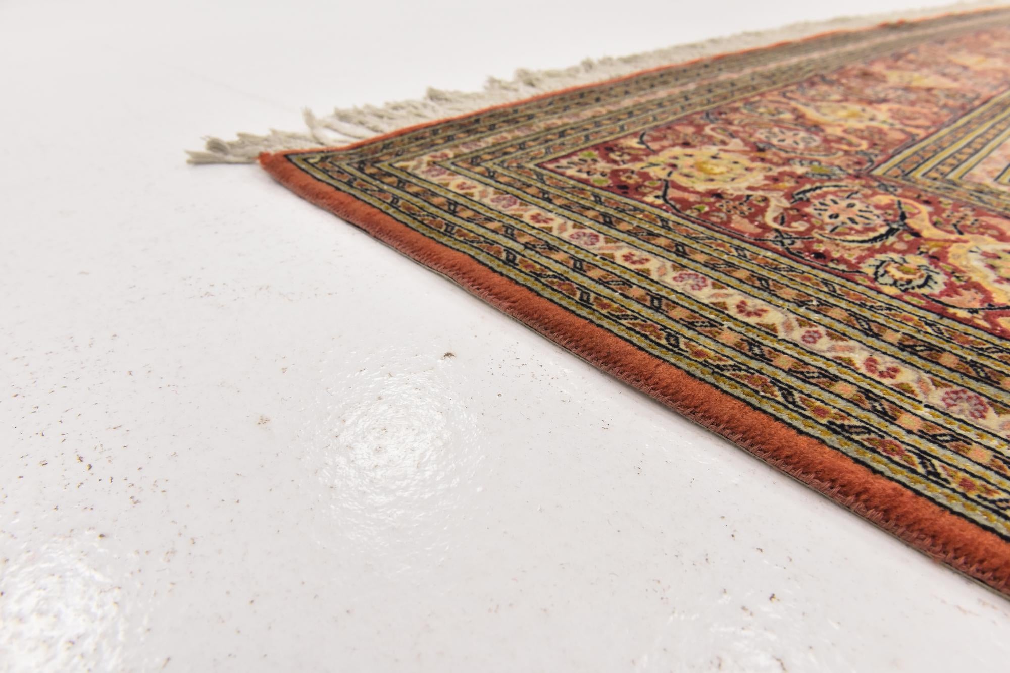 8' 4 x 11' 5 Hand Knotted Tabriz Persian Rug