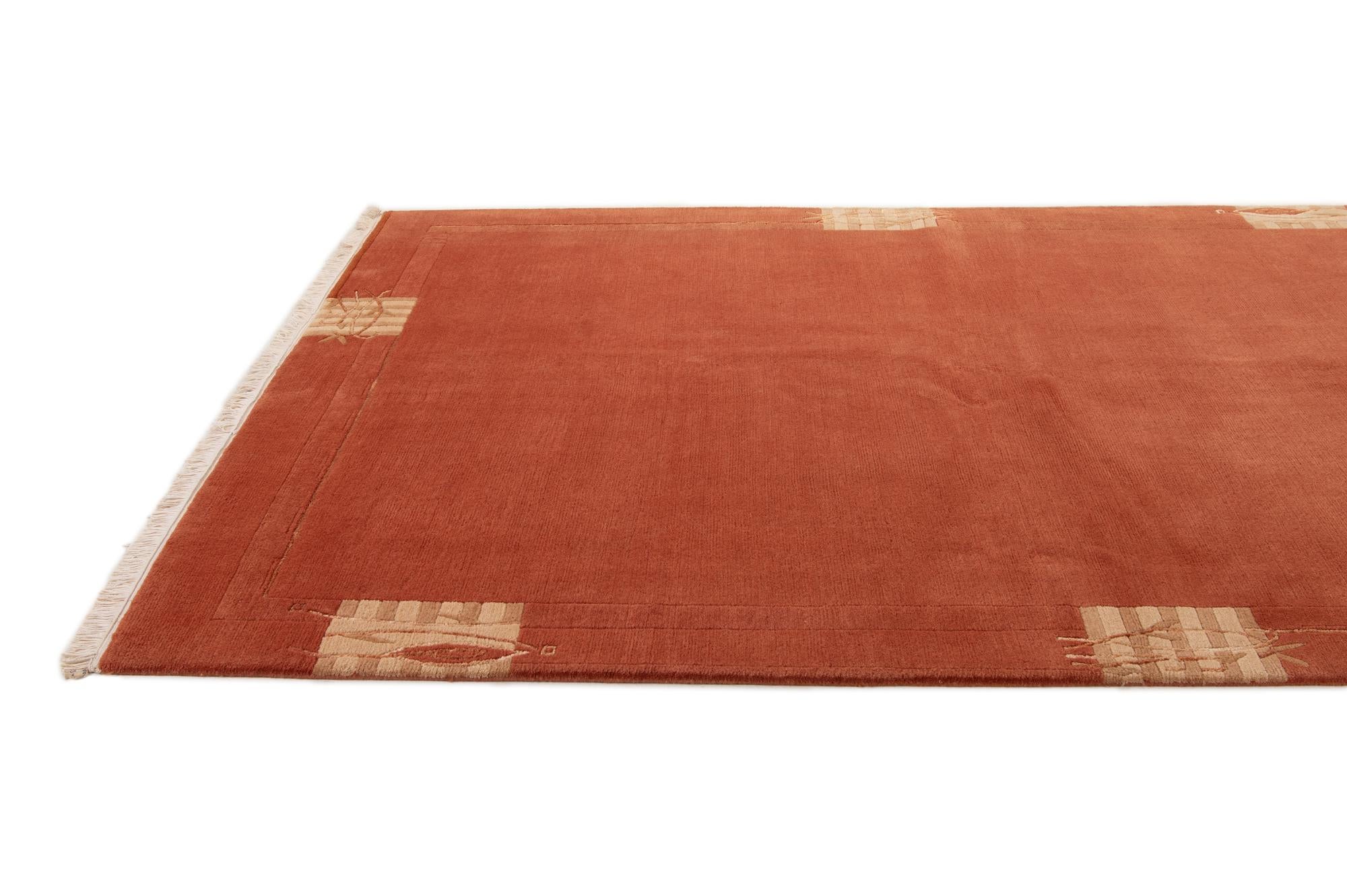 5' 9 x 7' 11 Hand Knotted Tibet Rug