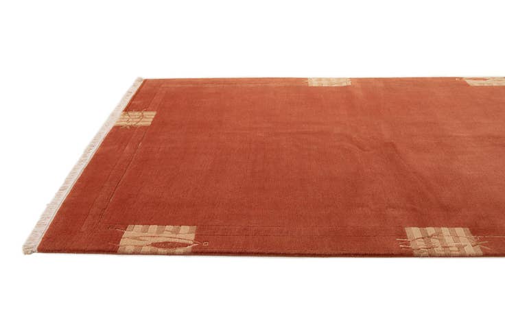 Detailansicht von 175cm x 240cm Handgeknüpft Tibet Teppich