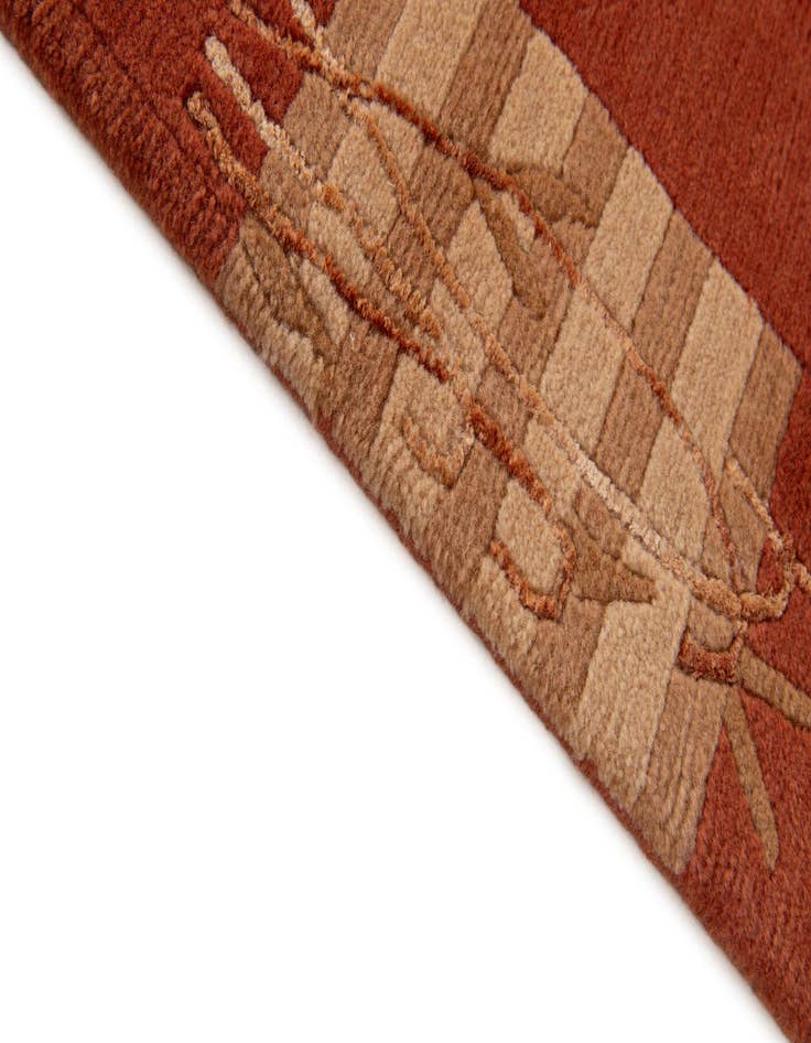 Detail image of 5' 9 x 7' 11  Hand Knotted Tibet Rug