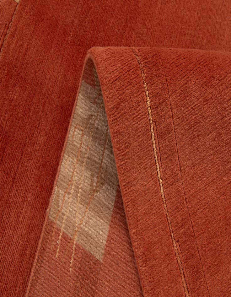 Detail image of 5' 9 x 7' 11  Hand Knotted Tibet Rug