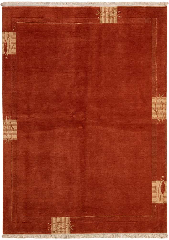 175cm x 240cm Handgeknüpft Tibet Teppich