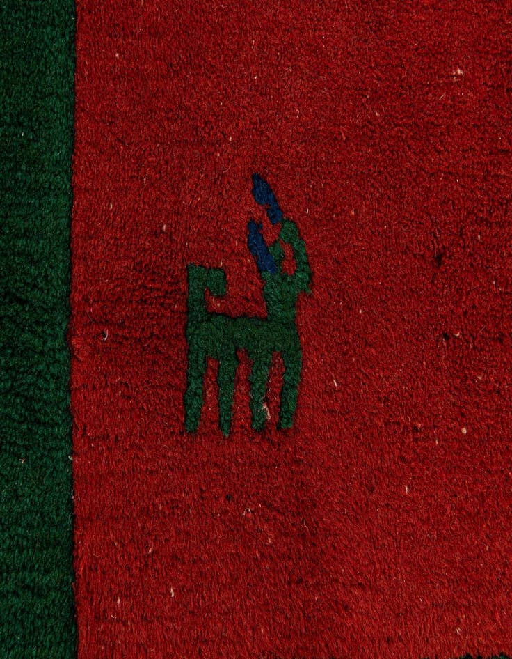 Detail image of 3' 1 x 5' 6 Hand Knotted Tibet Wool Rug