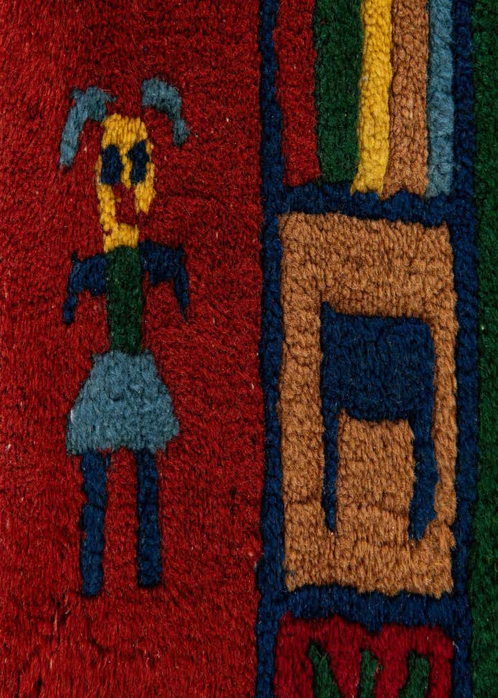 3' 1 x 5' 6 Hand Knotted Tibet Wool Rug