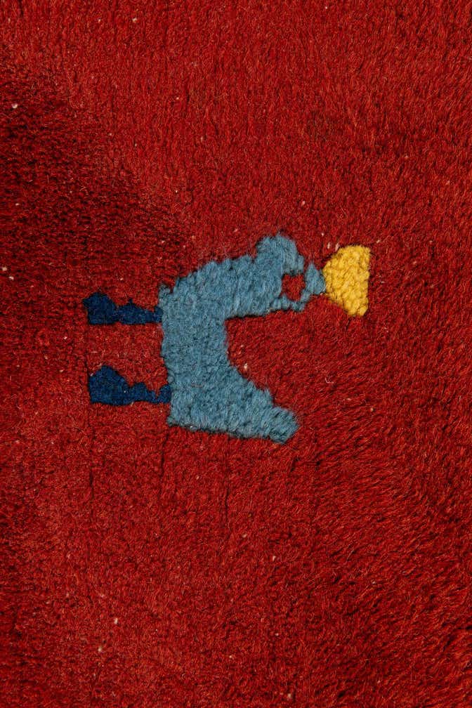 3' 1 x 5' 6 Hand Knotted Tibet Wool Rug