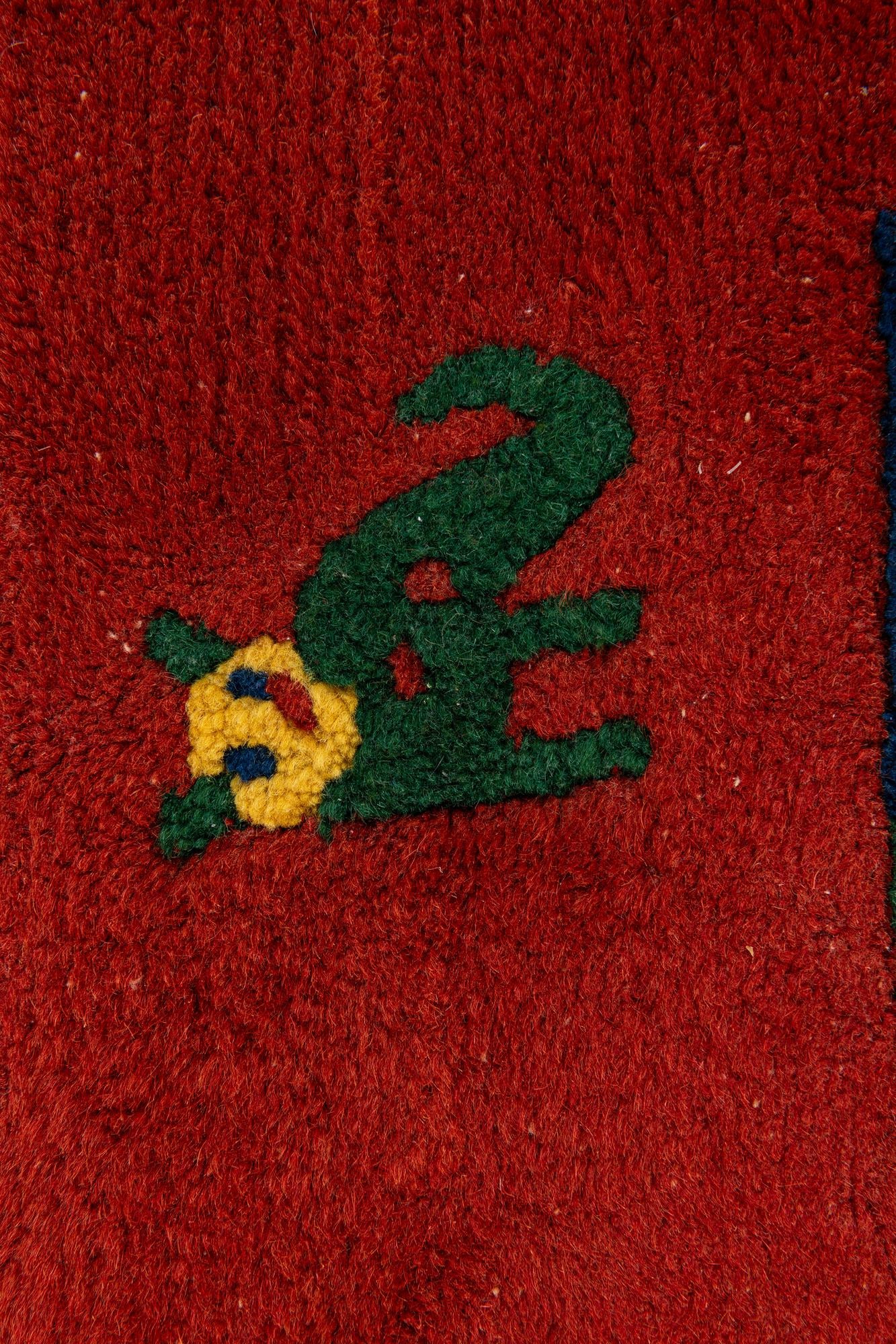3' 1 x 5' 6 Hand Knotted Tibet Wool Rug