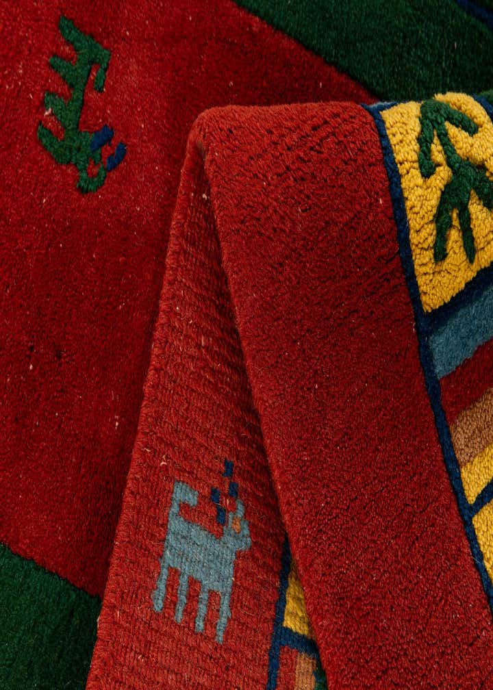 3' 1 x 5' 6 Hand Knotted Tibet Wool Rug