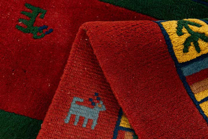 3' 1 x 5' 6 Hand Knotted Tibet Wool Rug