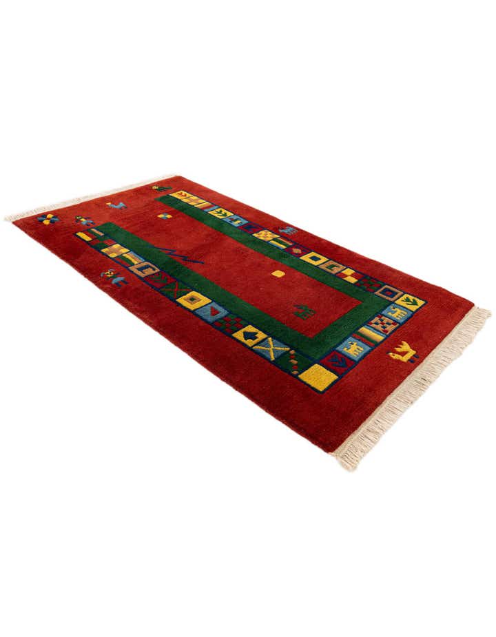 3' 1 x 5' 6 Hand Knotted Tibet Wool Rug