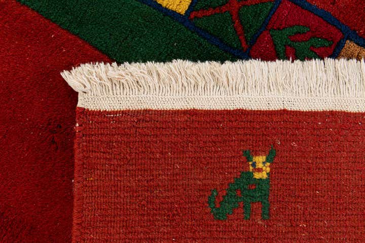 3' 1 x 5' 6 Hand Knotted Tibet Wool Rug