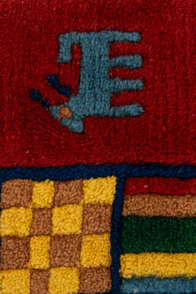 3' 1 x 5' 6 Hand Knotted Tibet Wool Rug