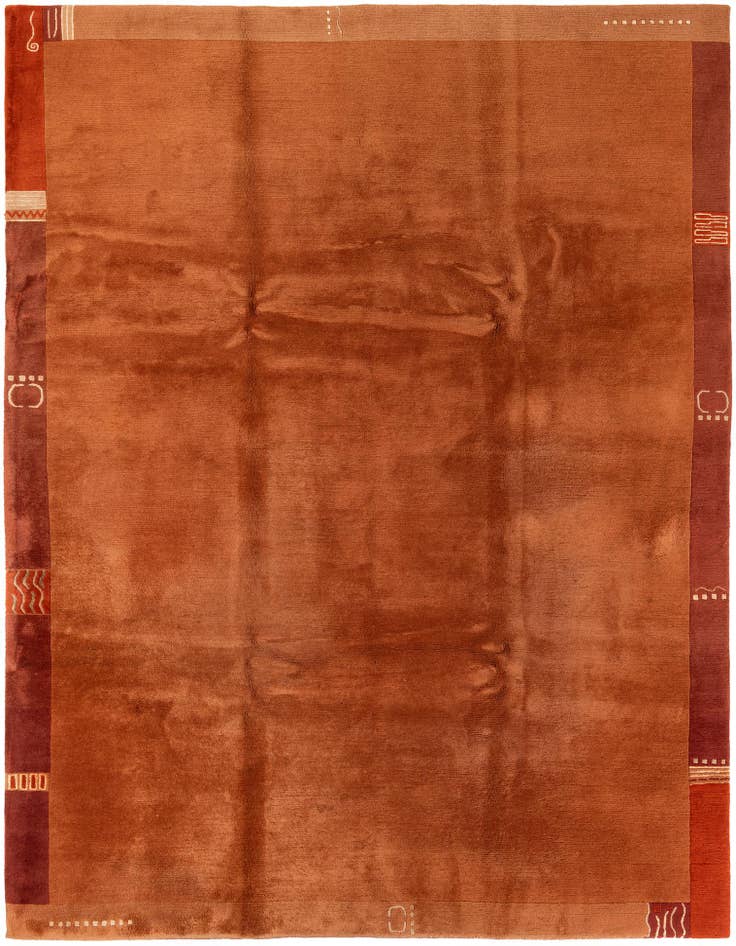 Detail image of 8' 2 x 10' 9 Hand Knotted Tibet Rug