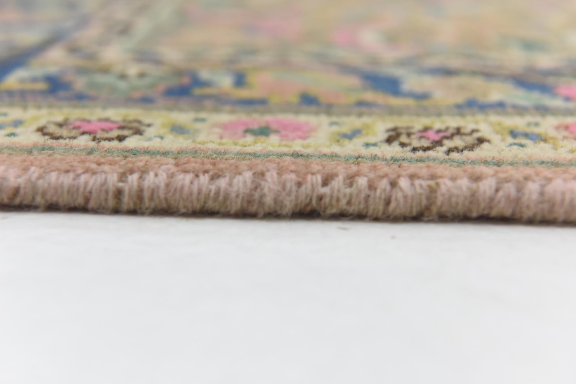 9' 8 x 12' 8 Hand Knotted Ultra Vintage Persian Wool Rug