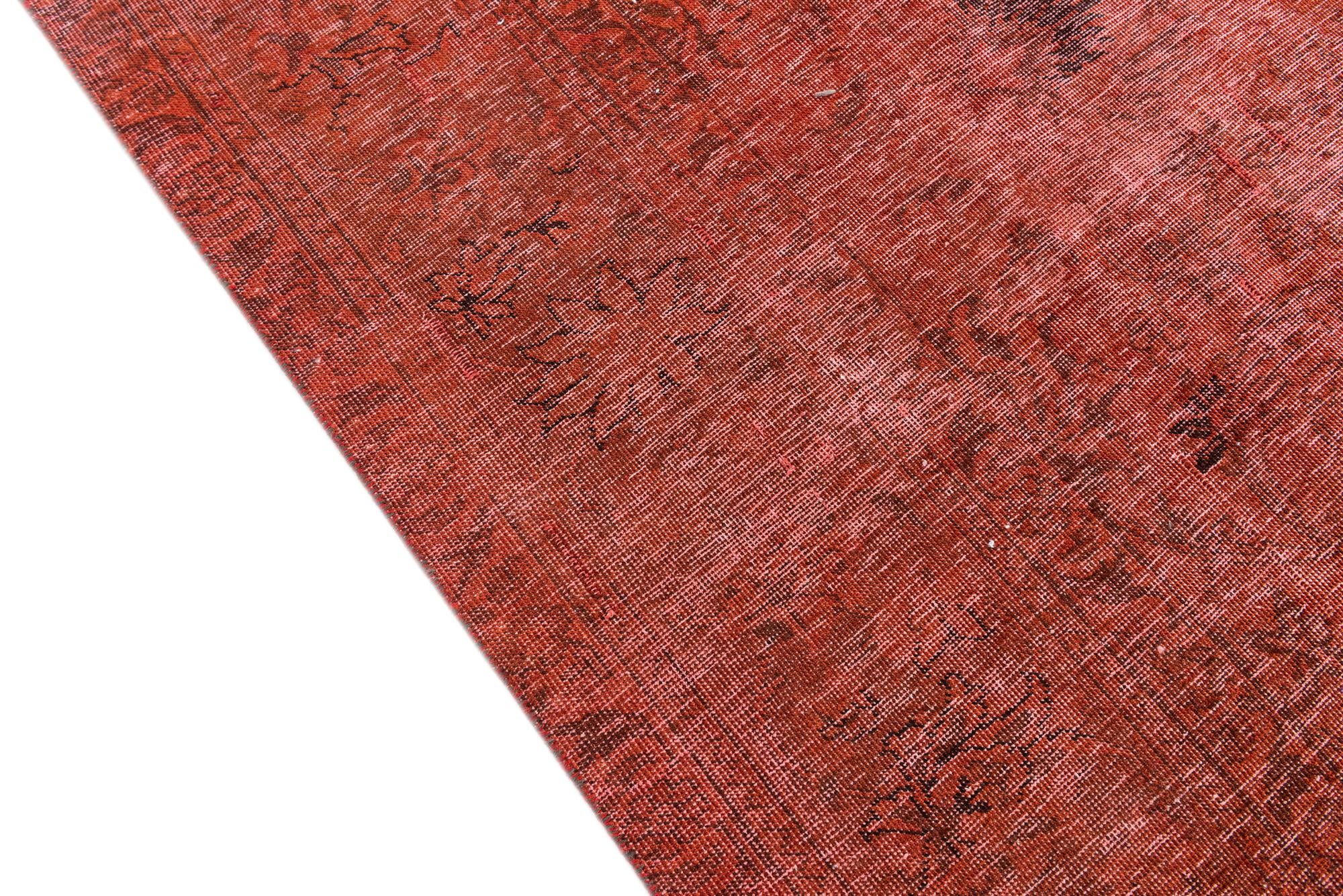 9' 6 x 12' 3 Hand Knotted Ultra Vintage Persian Wool Rug