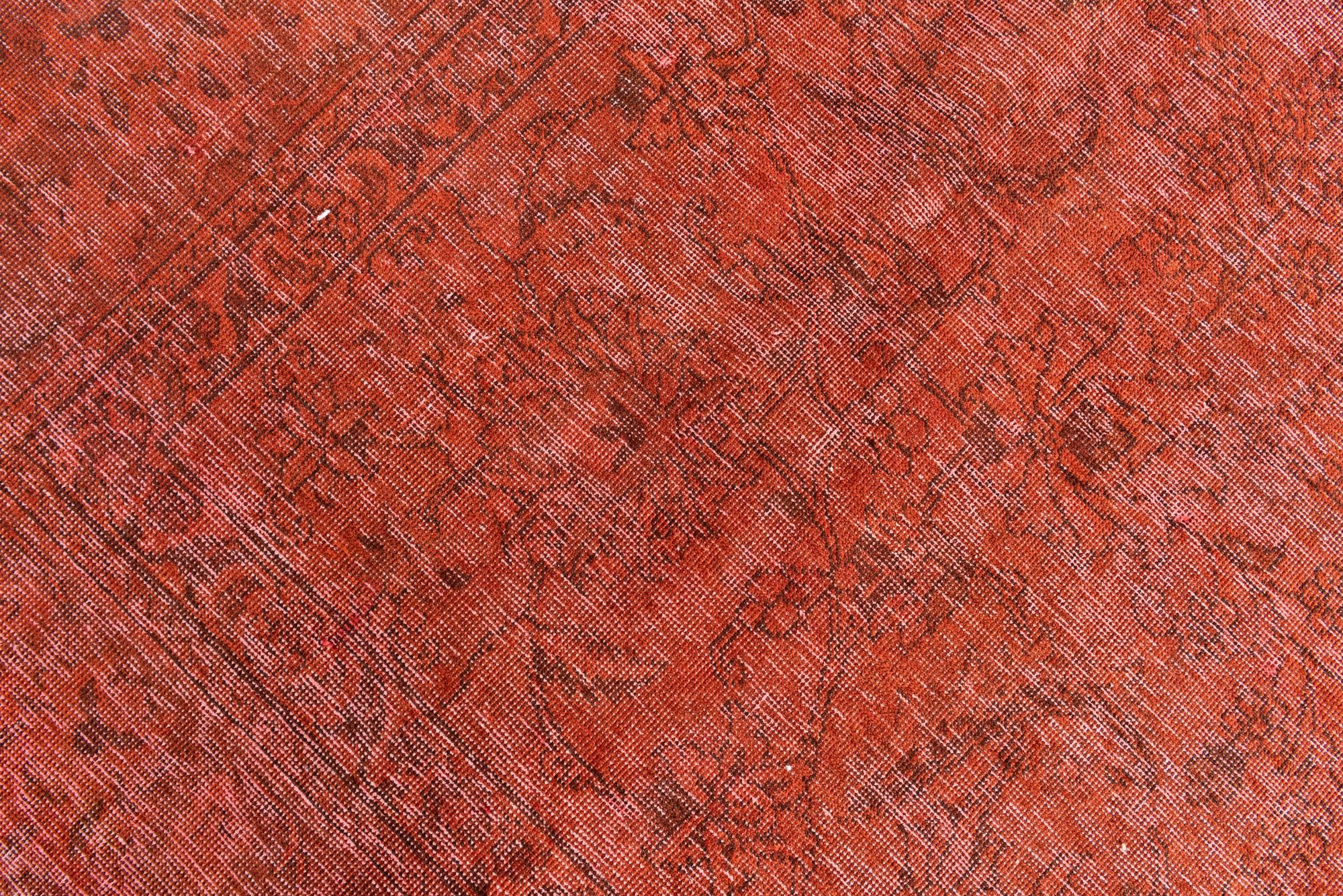 9' 6 x 12' 3 Hand Knotted Ultra Vintage Persian Wool Rug