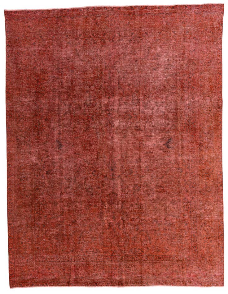 Detail image of 9' 6 x 12' 3 Hand Knotted Ultra Vintage Persian Wool Rug