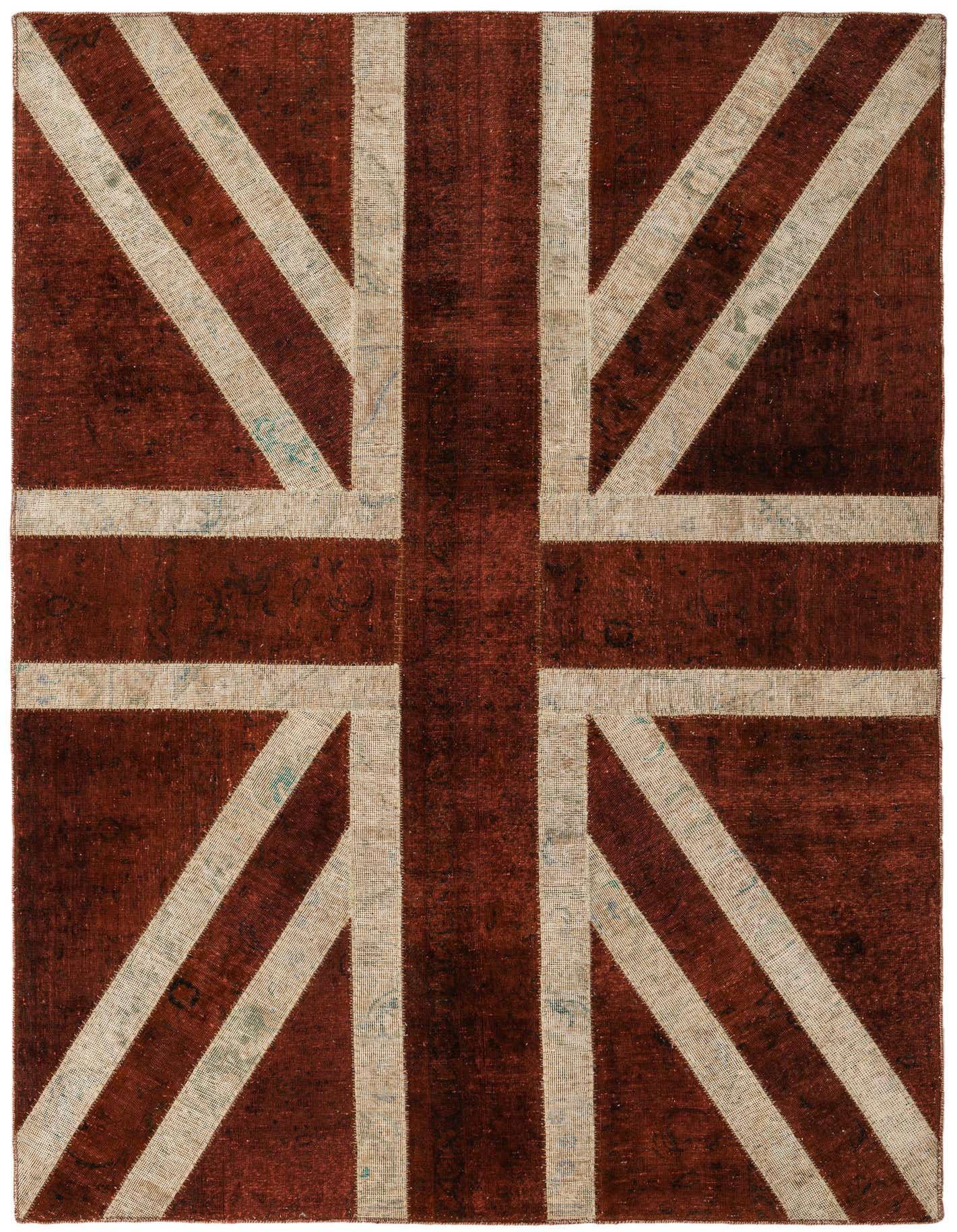 Primary image 5' 7 x 8'  Hand Knotted Ultra Vintage Persian Wool Rug