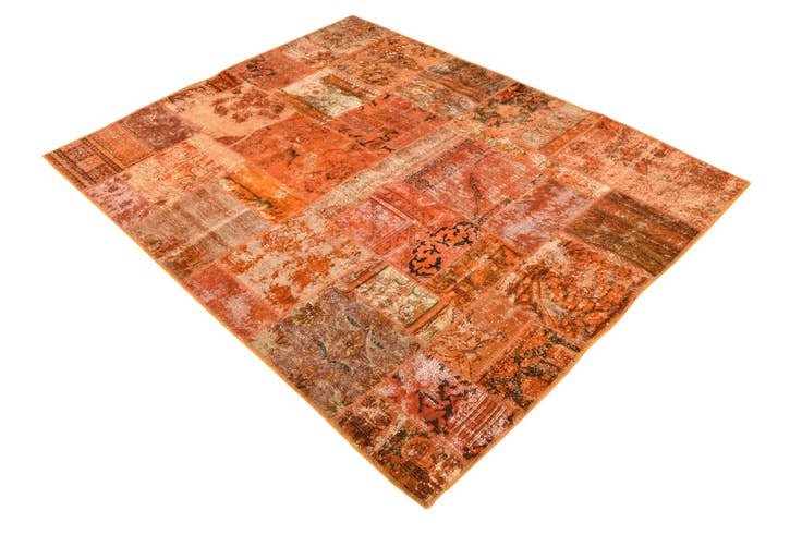 Detail image of 5' x 6' 5 Hand Knotted Ultra Vintage Persian Wool Rug