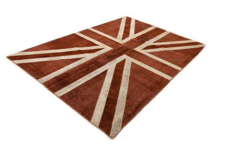 6' 7 x 9' 8 Hand Knotted Ultra Vintage Persian Wool Rug