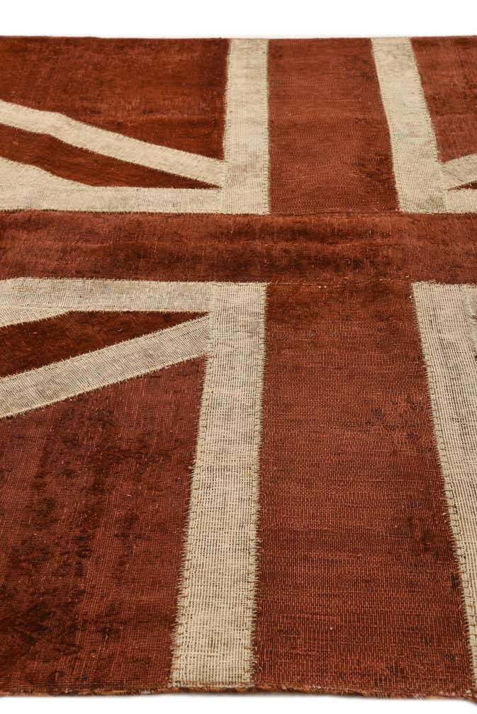 6' 7 x 9' 8 Hand Knotted Ultra Vintage Persian Wool Rug