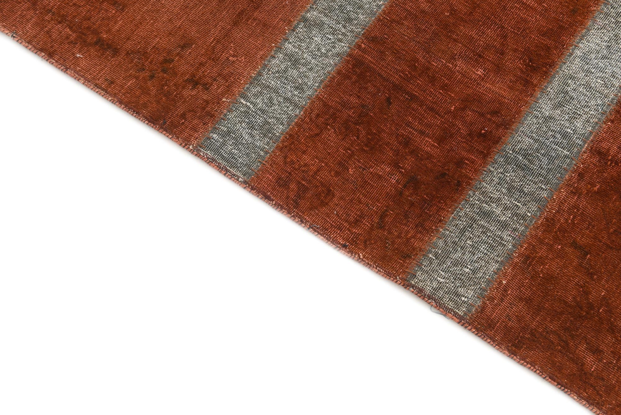 5' 7 x 8' Hand Knotted Ultra Vintage Persian Wool Rug