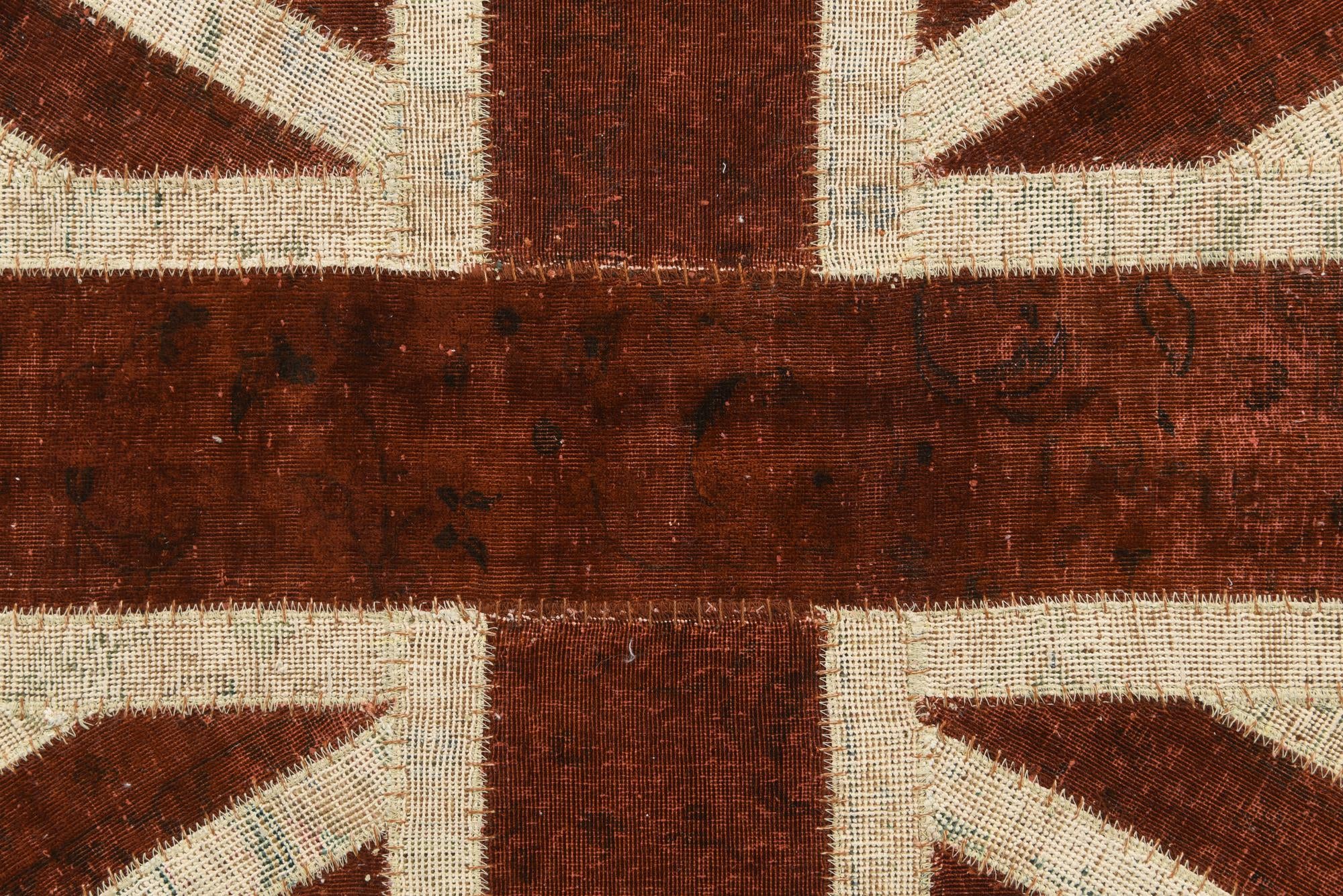 4' x 5' 10 Hand Knotted Ultra Vintage Persian Wool Rug