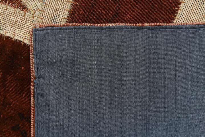 4' x 5' 10 Hand Knotted Ultra Vintage Persian Wool Rug