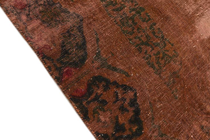 Detail image of 6' 5 x 8' 1 Hand Knotted Ultra Vintage Persian Wool Rug