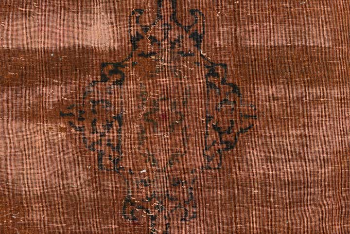 6' 5 x 8' 1 Hand Knotted Ultra Vintage Persian Wool Rug