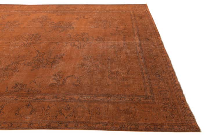 9' 10 x 12' 10 Hand Knotted Ultra Vintage Persian Wool Rug