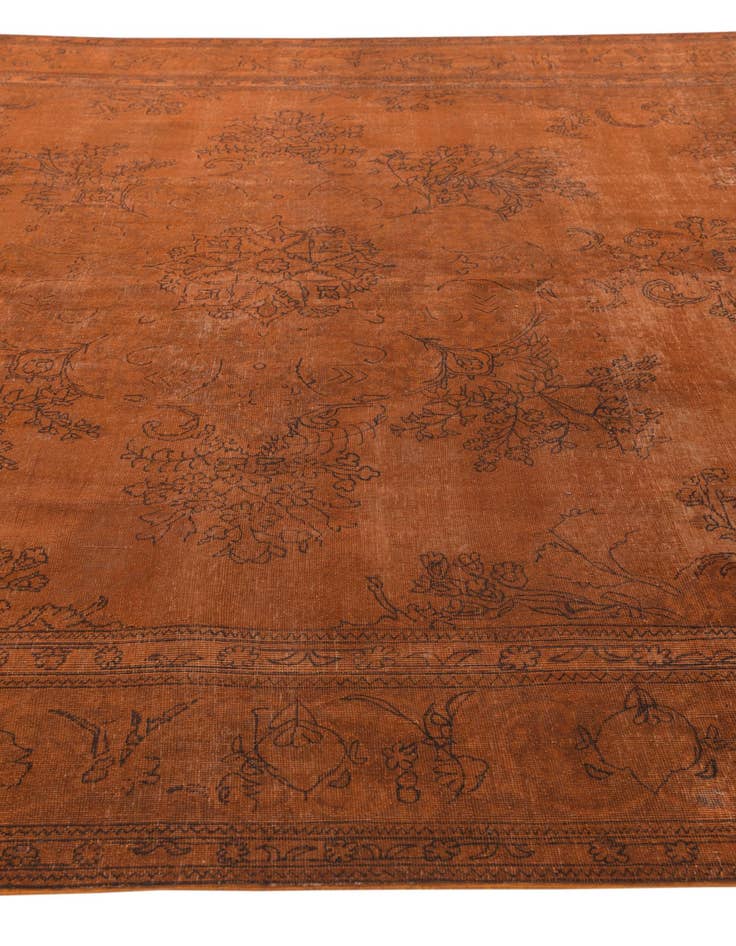 Detail image of 9' 10 x 12' 10  Hand Knotted Ultra Vintage Persian Wool Rug