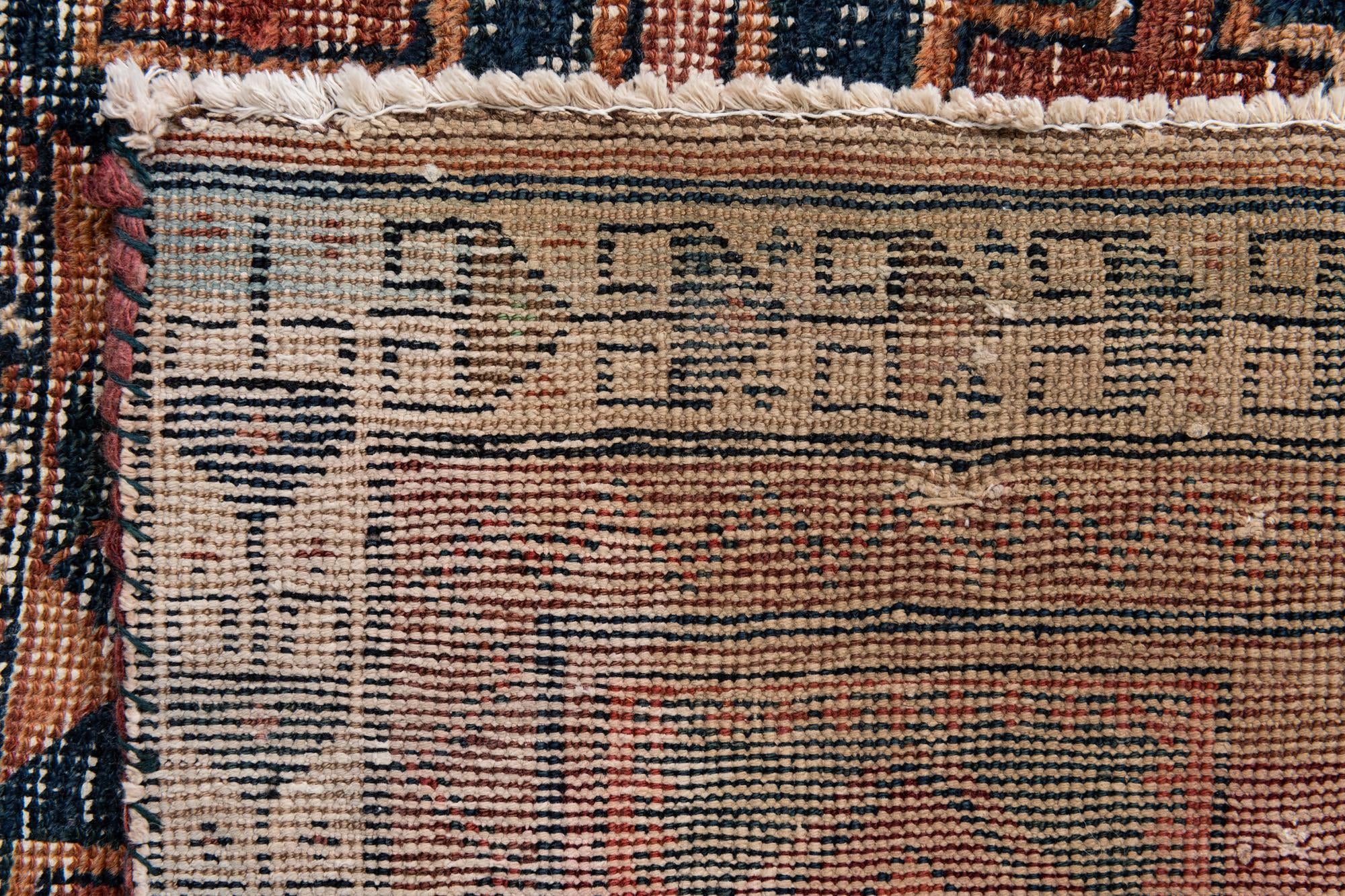 4' 7 x 7' 8 Hand Knotted Ultra Vintage Persian Wool Rug