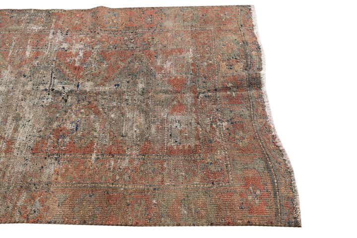 3' 2 x 5' 3 Hand Knotted Ultra Vintage Persian Wool Rug