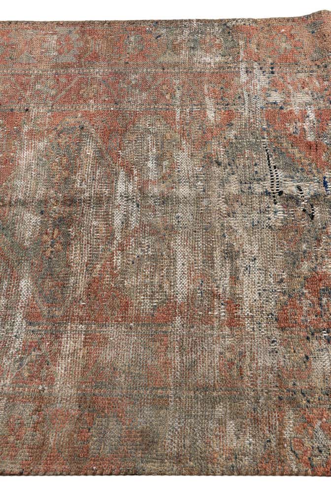 3' 2 x 5' 3 Hand Knotted Ultra Vintage Persian Wool Rug