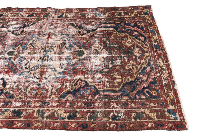 Detail image of 120cm x 200cm Hand Knotted Ultra Vintage Persian Wool Rug