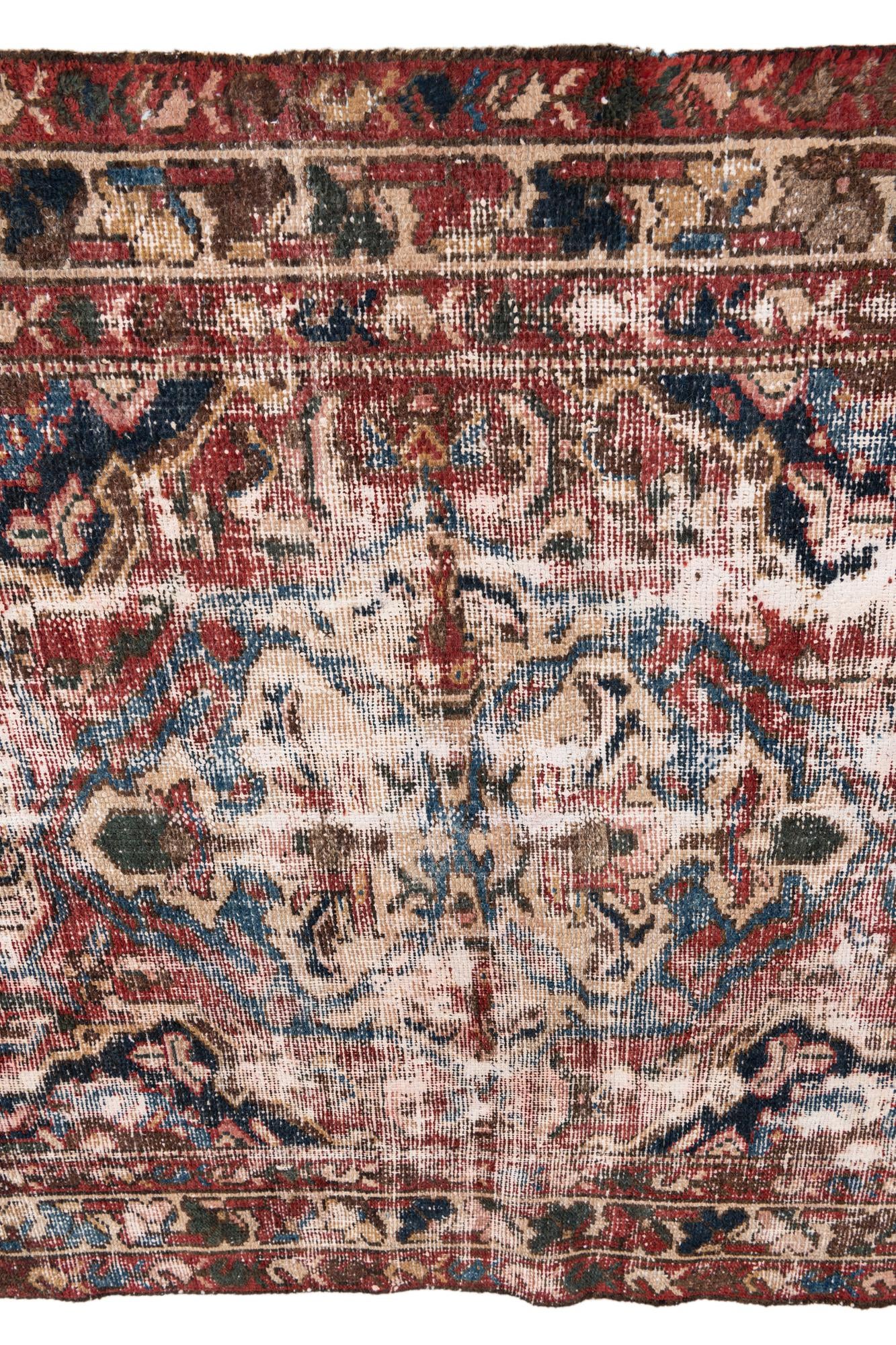 120cm x 200cm Hand Knotted Ultra Vintage Persian Wool Rug