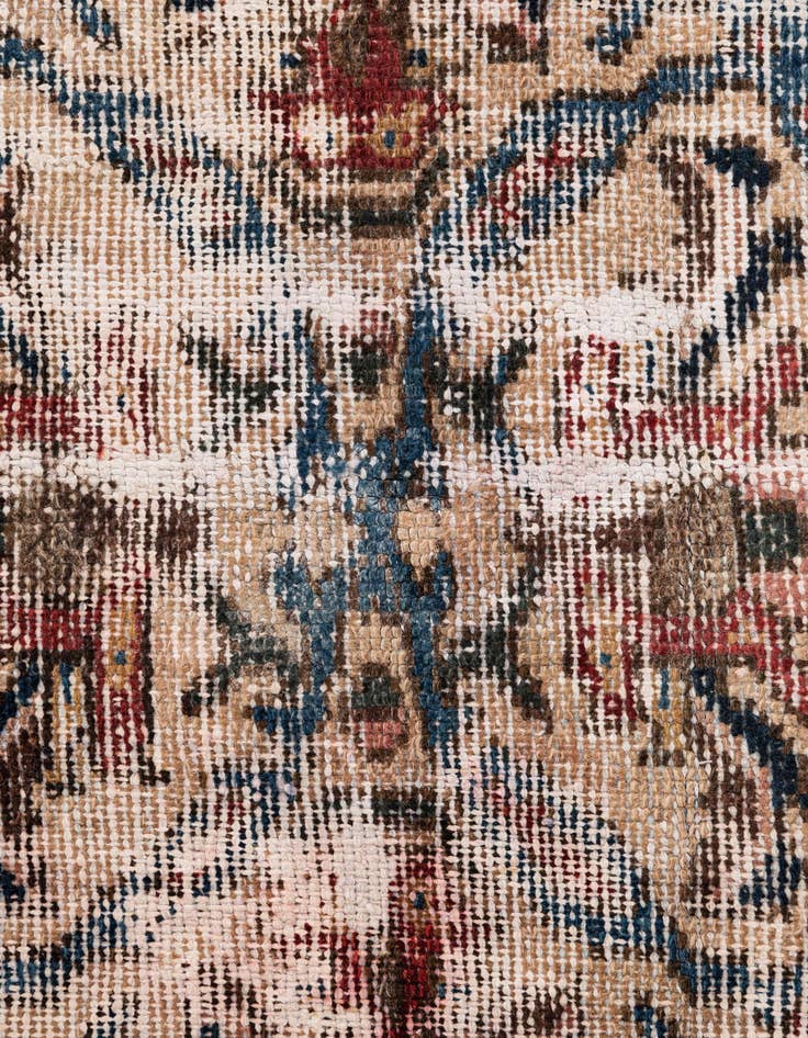 Detail image of 4' x 6' 6  Hand Knotted Ultra Vintage Persian Wool Rug