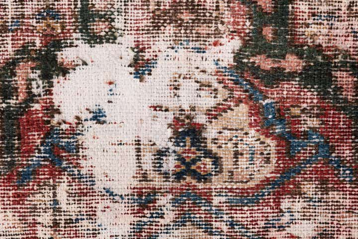 4' x 6' 6 Hand Knotted Ultra Vintage Persian Wool Rug