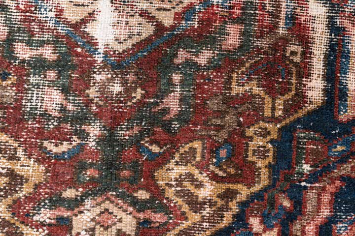 120cm x 200cm Hand Knotted Ultra Vintage Persian Wool Rug